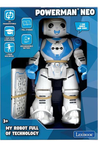 LEXIBOOK Toy robots PROGRAMMABLE DANCER ROBOT, POWERMAN NEO