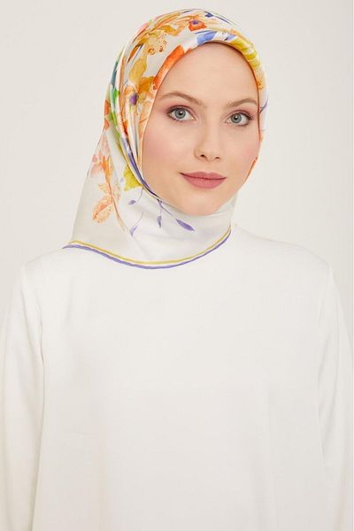 Armine Sura Silk Scarf 24Ya9127 31 03
