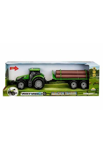 SAVA HOME COLLECTİON Aya Toys Wood Tractor 40319