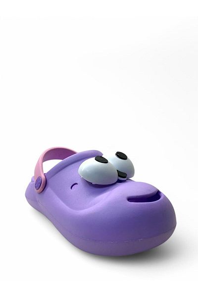 Tuğba Ortopedi 101 Κοριτσίστικες Παντόφλες Emoji Λιλά Ανατομικές
