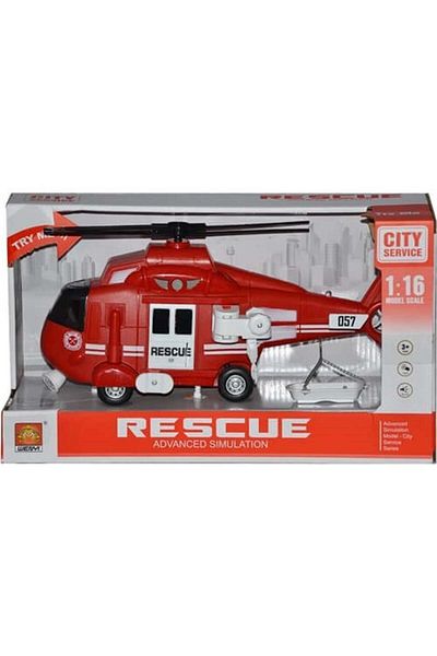 SAVA HOME COLLECTİON Kizilkaya Helicopter with Big Voice Light Kzl-Wy750A