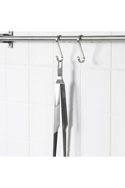 IKEA Pratik Şef Cımbızı Uzunluk 30 Cm İkea Paslanmaz Çelik Cımbız Süsleme Servis Cımbızı