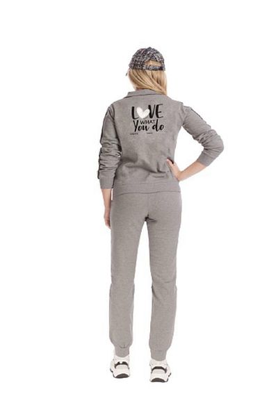 Paris Blue Trening dama, Paris Blue, model Cadeaux, Gri, Marime M