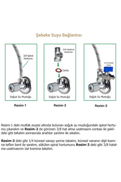 Ltf Water Hat Alma Aparatı Ve Küresel Vanası