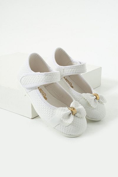 ALTUVATEKS Baby Girl-Child Ballerina Shoes Bow