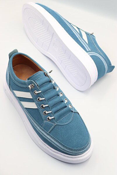 Sanvio Tarzkar Bărbați Turcoaz Alb Zilnic Flexibil Confortabil Cusut Talpă ușoară Plimbare Garantată Pantofi sport Pantofi sport