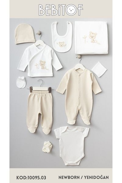 Bebitof Bbt10095 bebitof cute tiger 10-piece bib set