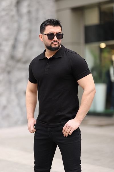Dr Dnm Remix Ανδρικό μπλουζάκι από Lycra με γιακά Polo
