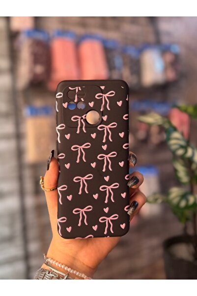 Store Xiaomi Redmi 10C Compatible Camera Protected Silicone Velvet Inside Phone Case with Launch Pattern