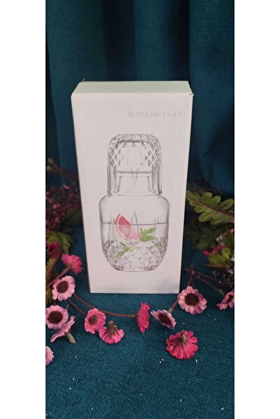 ORTAKÖY CENNETİ BAŞUCU SURAHİSİ M COCO 525 CC 15 CM BOY BARDAĞI İLE BERABER D...