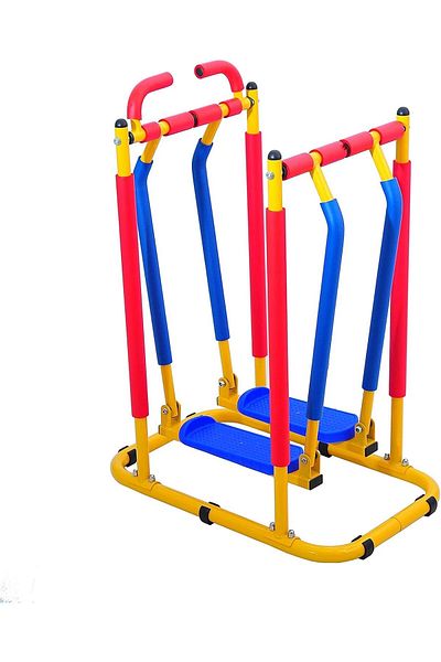 Star Kids Home Fitness Equipment Set for Kids: Air Treadmill, Waist Twisting Machine, and Weight Lifting Bed f