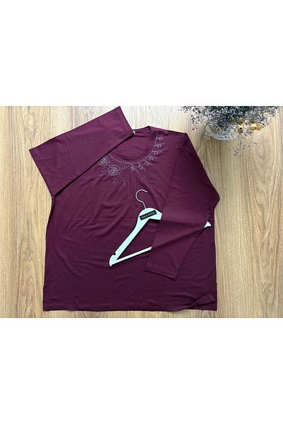 örsat triko Plus Size Mother's Blouse