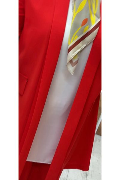 Meryemce Butik Triple Crepe Suit with Jacket (Comfortable Fit)