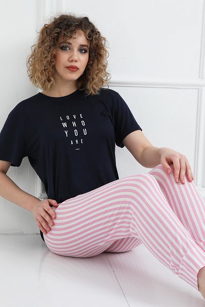 sleeproom Summer Striped Pajama Set