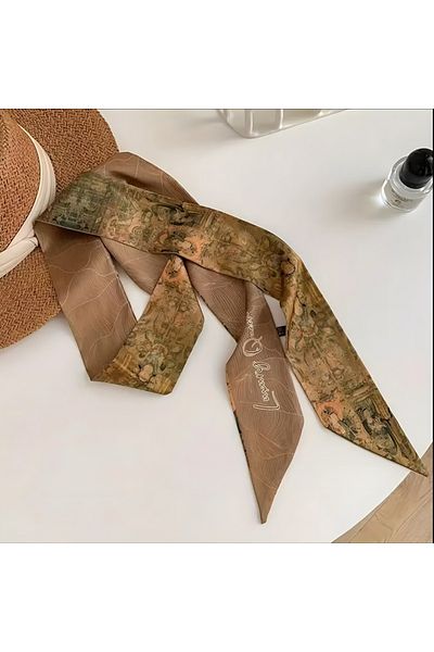 MAHLA Σχεδιασμός μαντήλι διπλής όψης, λεπτό περιτύλιγμα, αξεσουάρ τσάντας