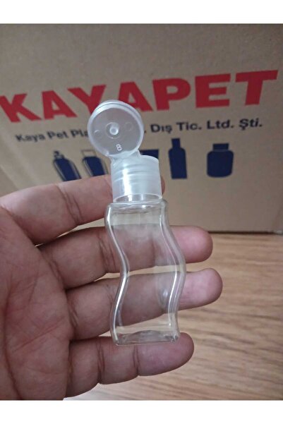 KAYAPETLASTİK 50 ADET .BEBEK KOLONYA ŞİŞESİ. BOŞ FLİPTOP KAPAKLI PLASTİK ŞİŞE...