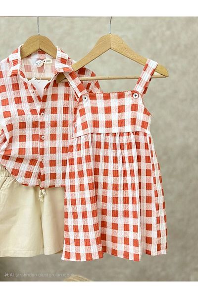MİO Girl Patterned Dress