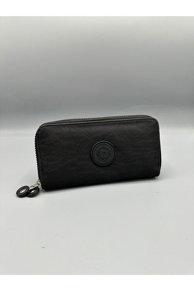 tahiroğlu deri 1987 Crinkle Fabric Wallet