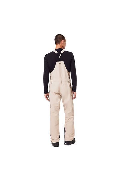 Oakley Unbound Gore-Tex Shell Bib Men's Beige Snowboard Pants Men's Snowboard Pants