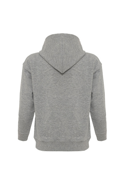 ROUTEFIELD Hunter Unisex Çocuk Gri Sweatshirt UNISEX ÇOCUK SWEATSHIRT RFKHUNTER24