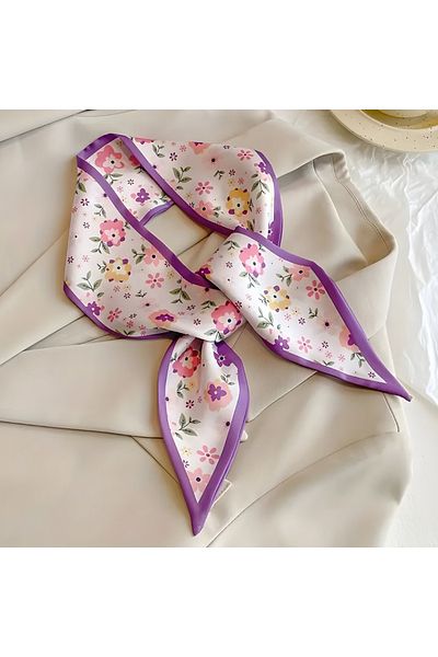 MAHLA Design Double-Sided Scarf, Thin Shawl, Bag Accessory