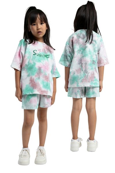vory Girl's Short Sleeve Shorts Set of Two Vr.Rp36.K1.6S.Yd1