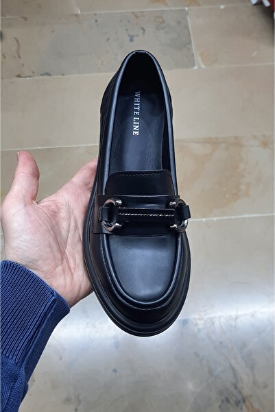 WHİTE LİNE Ультралегкі мокасини з поліетиленовою підошвою та пряжкою