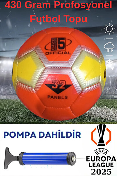 Janva UEFA Şampiyonlar Ligi Futbol Topu 430 Gram Kaliteli Maç ve Antreman Pom...