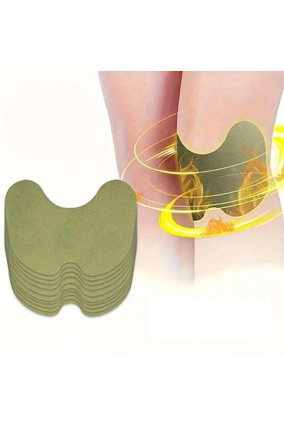Matrock Natural Herbal Heat Therapy Pads&Moxipostion 4 Knees,Neck&Shoulders-Self-adhesive Pain Relief 25P