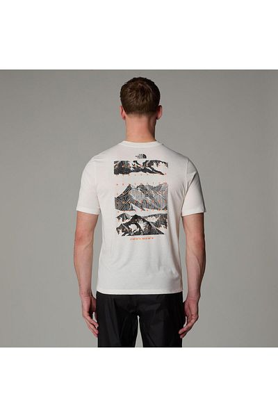 THE NORTH FACE Ανδρικό μπλουζάκι M Foundation Mountains Faces Tee