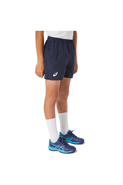 Asics Αγόρια Tennis Short Μεγάλο Unisex Παιδικό Σορτς Navy Blue 2044a037-400