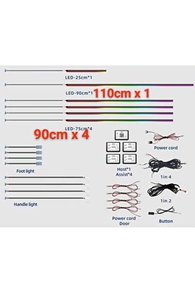 REISS AUDIO Newfron 2025 Üretim Gelişmiş Daha Uzun Yenilenen Teknoloji Araç İçi Ambians