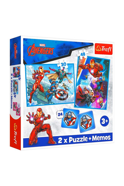 Trefl PUZZLE MARVEL THE AVENGERS 2IN1 3+