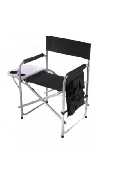 ROYAL ROSE كرسي محمول قابل للطي خفيف الوزن مزود بطاولة جانبية و حاملي أكواب مناسب للتخييم و الرحلات