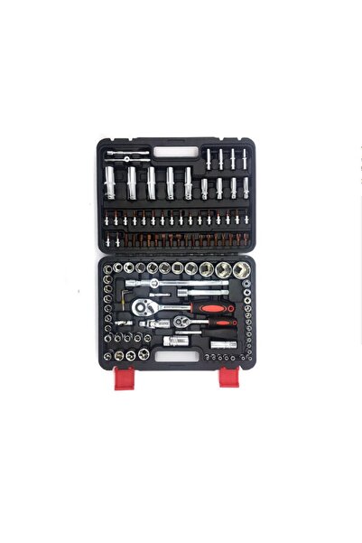 FlashHawk 108 Pieces Car Repair Tool A Sleeve Hardware Tool Set