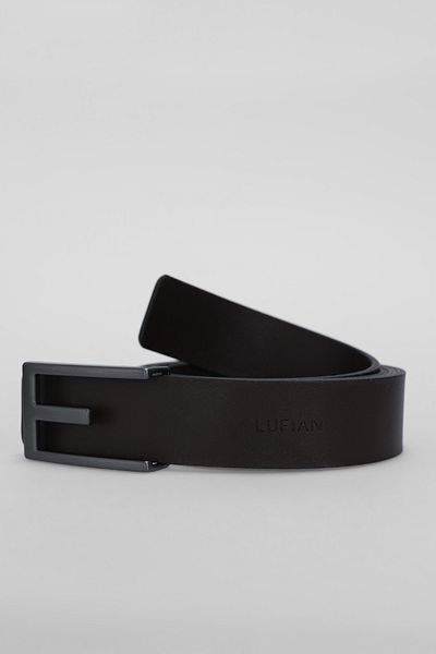 Lufian Men's Leather Belt - Brown