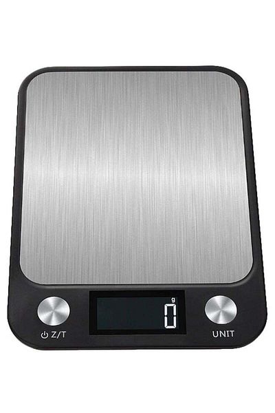 Generic LCD Display Electric Kitchen Baking Scale 10kg H21857-1 Silver/Black