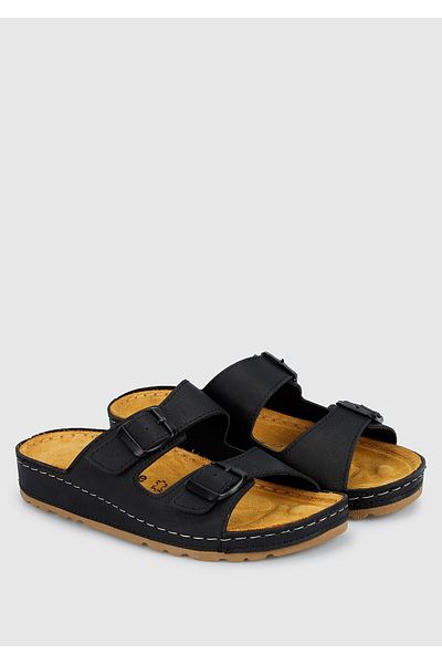 Eclipse Black Women's Slippers
