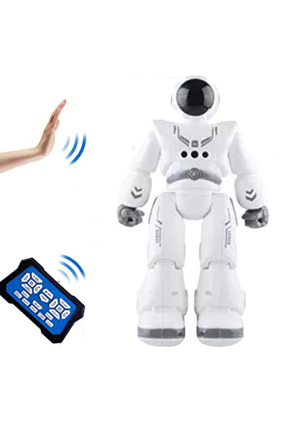 Choice 826 فضي 2021 روبوت RC ذكي يعمل بالمشي والغناء والرقص مع مستشعر الإيماء...