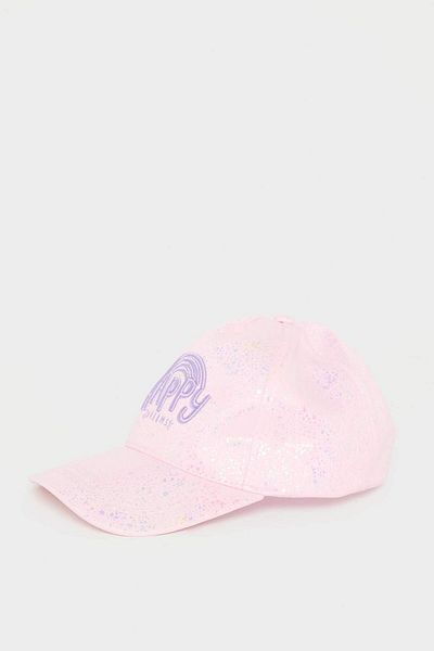 DeFacto Girl's Embroidered Gabardine Baseball Basketball Cap B7591A825Sm