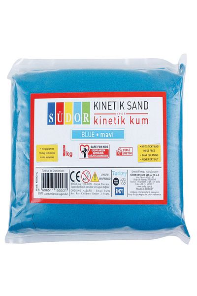 Südor Kinetic Sand 900 Gr Blue