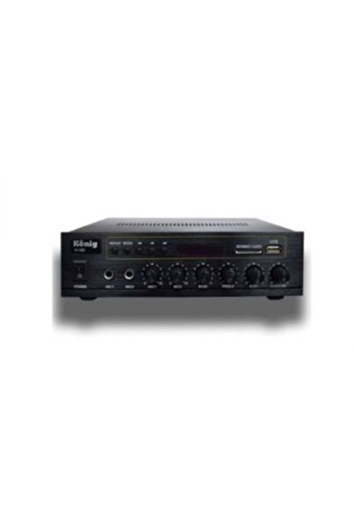 BORATİC KÖNİG K-100 USB-BLUETOOTH DESTEKLİ 2 MİK. GİRİŞ 8 OHM 100/70V 80 WATT...