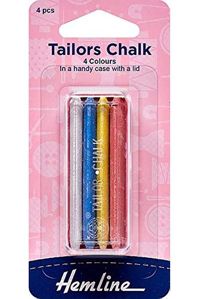 Hemline Assorted Color Tailor's Chalk