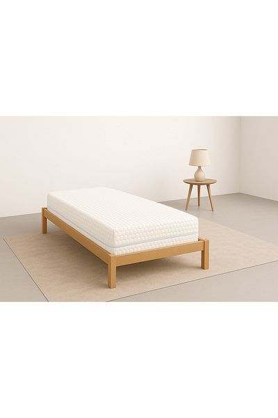 NEB TİCARET Mattress Cover, Washable, Zippered, Single (Can Be Sewn to Desired Size)