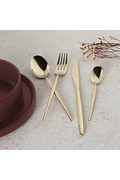 Berlinger Haus Set de tacâmuri 24 piese, 6 persoane, auriu strălucitor Berlinger Haus BH 3067