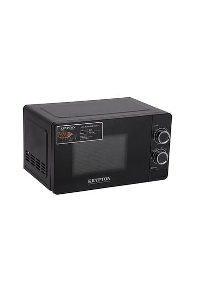 KRYPTON Microwave Oven With 5 Power Levels And 30 Minute Timer 20 L 700 W KNMO6196 |2 Years Warranty