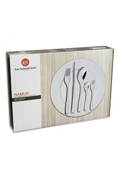 Carl Schmidt Sohn 18/10 stainless steel cutlery set 30 pieces, 6 people, Namur 043254