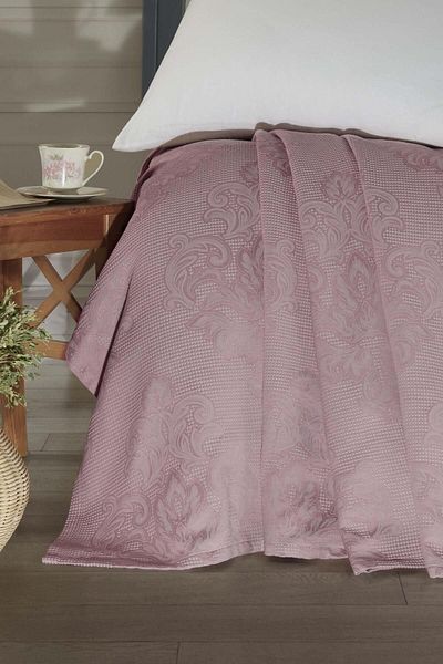VAROL Double Jacquard Bamboo Pique Balder - Powder