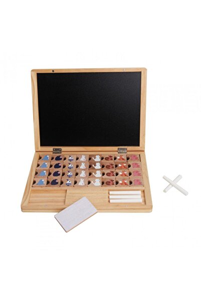 MomKi Set de puzzle din lemn, 39 de piese