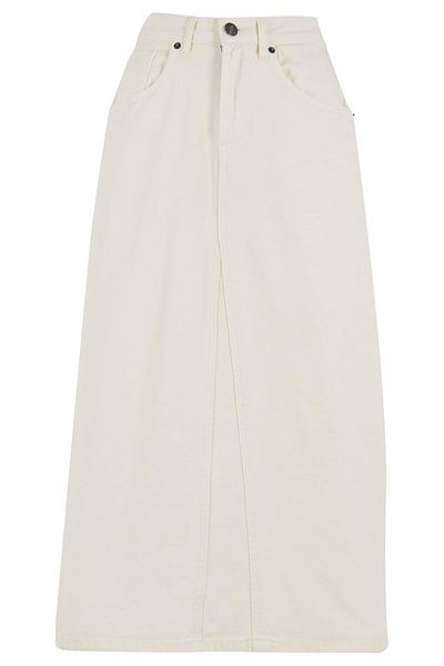 Urban Classics Ladies Soft Denim Midi Skirt